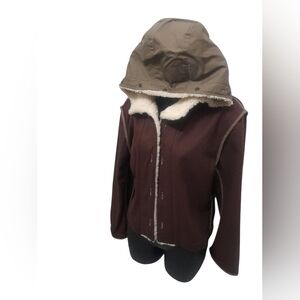 Burberry Brit Wool/Shepra Liner Hood Jacket